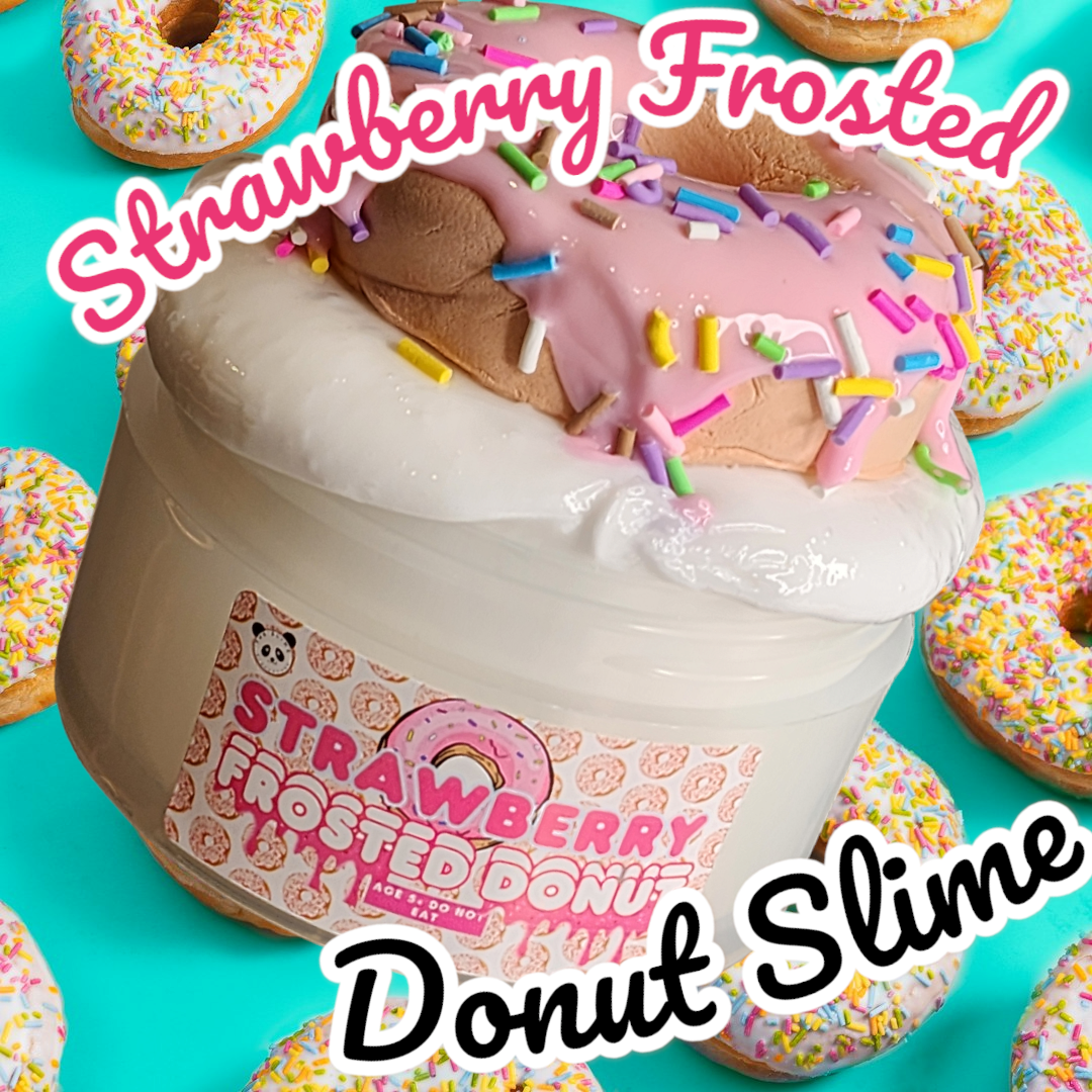 Strawberry Frosted Donut The Slime Playground 3805