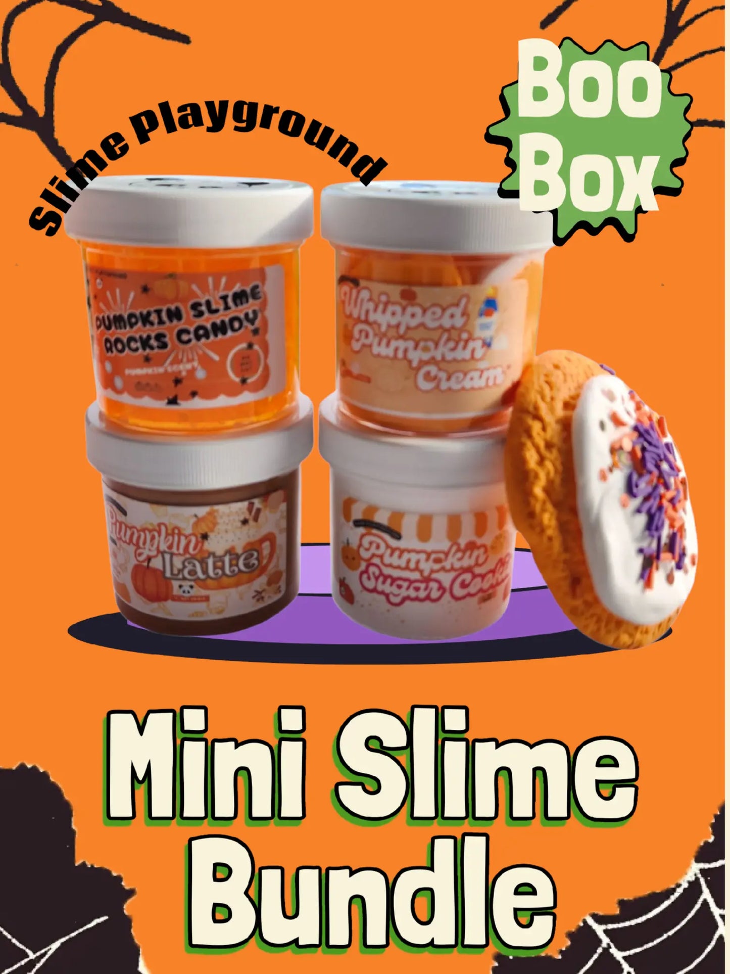 Mini Pumpkin Bundle Set with Boo Box