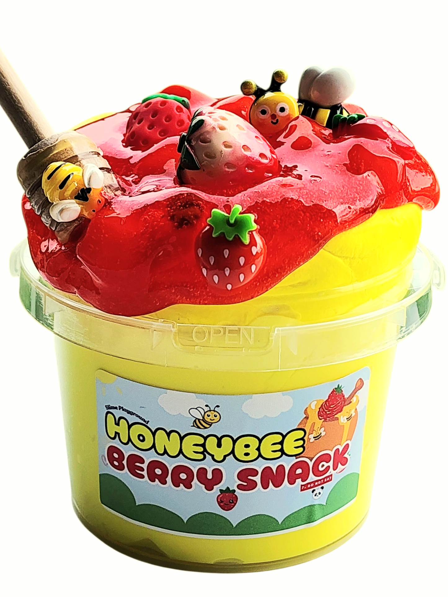 Honeybee Berry Snack Bucket