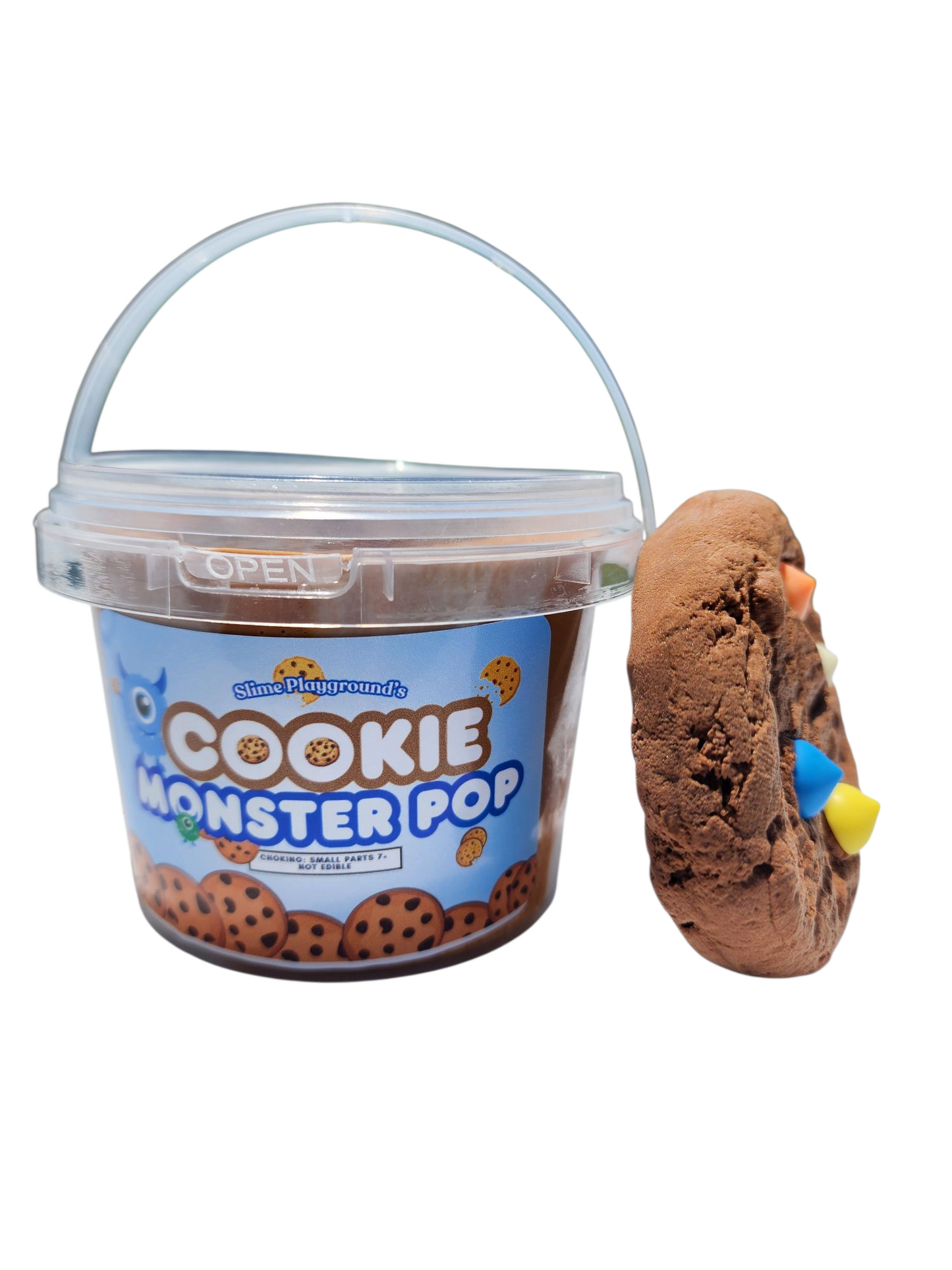 Cookie Monster Slime Bucket