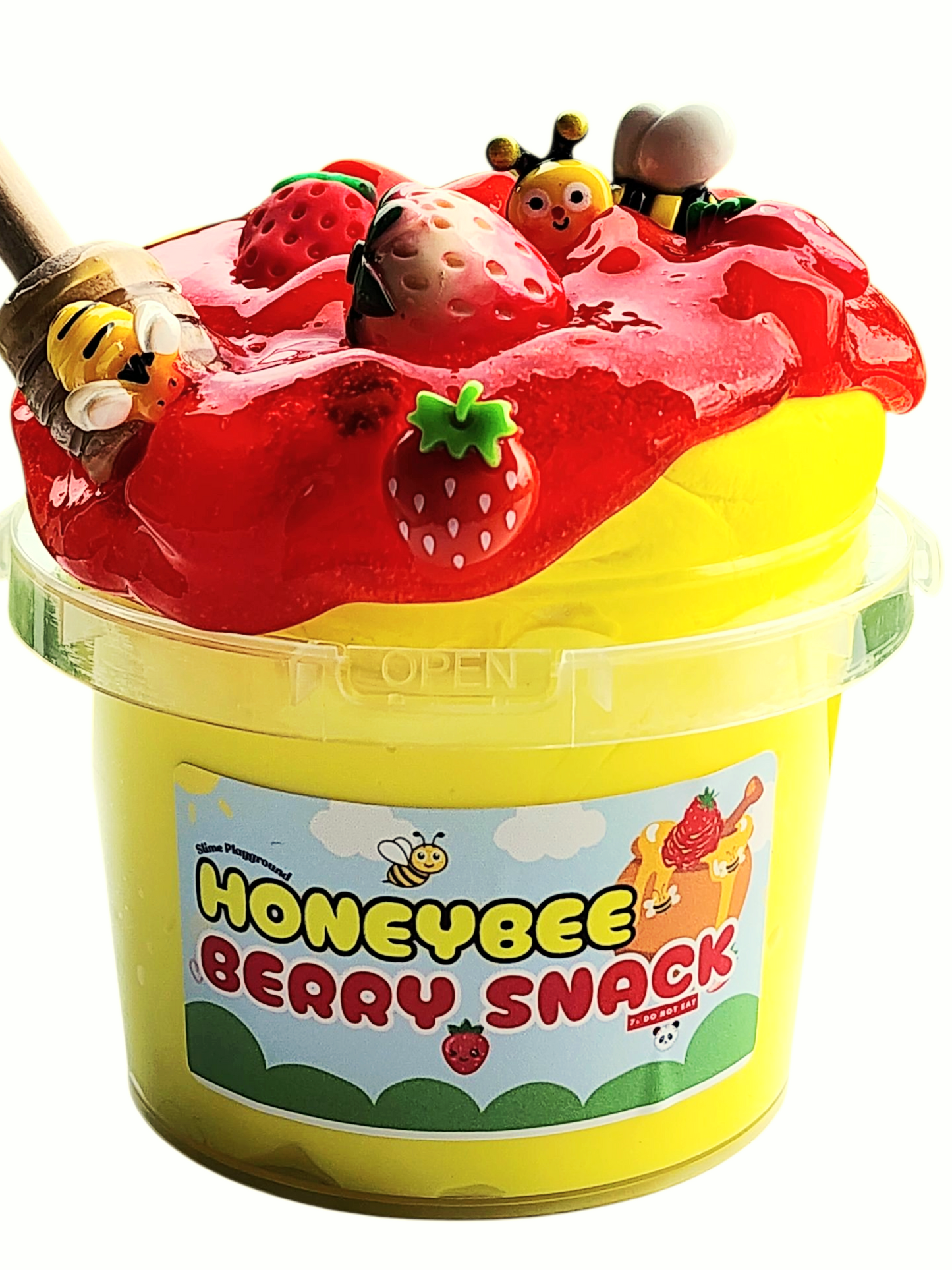Honeybee Berry Snack Bucket