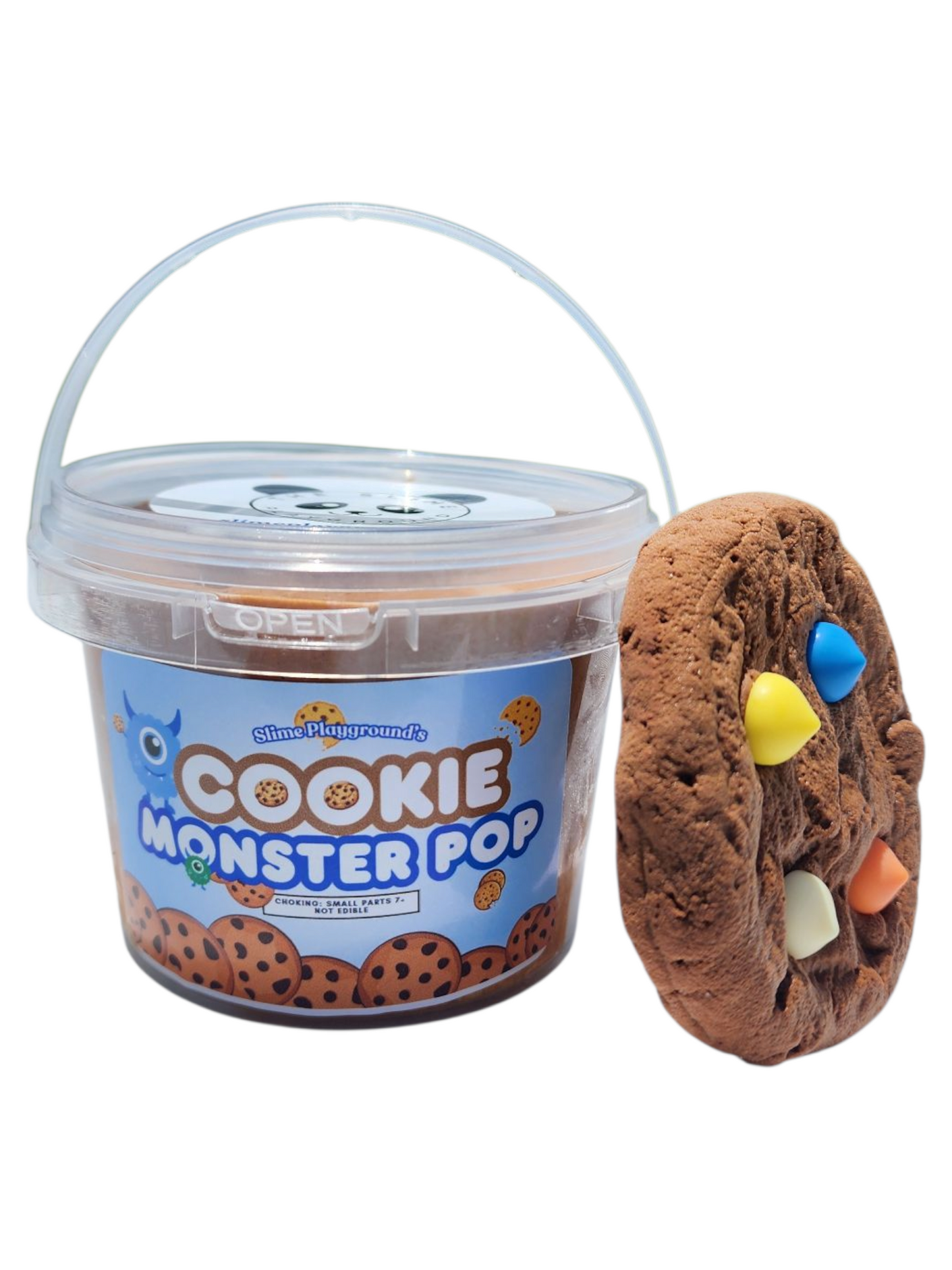 Cookie Monster Slime Bucket