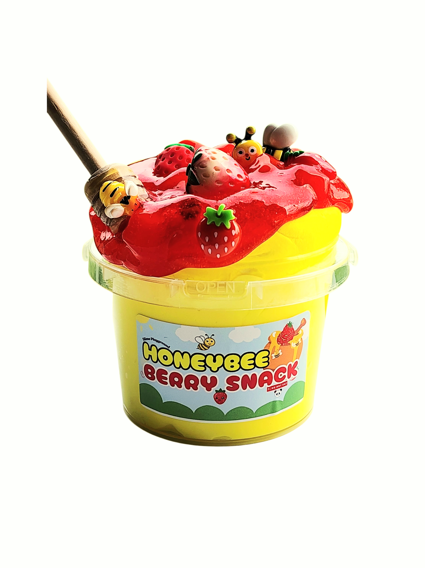 Honeybee Berry Snack Bucket