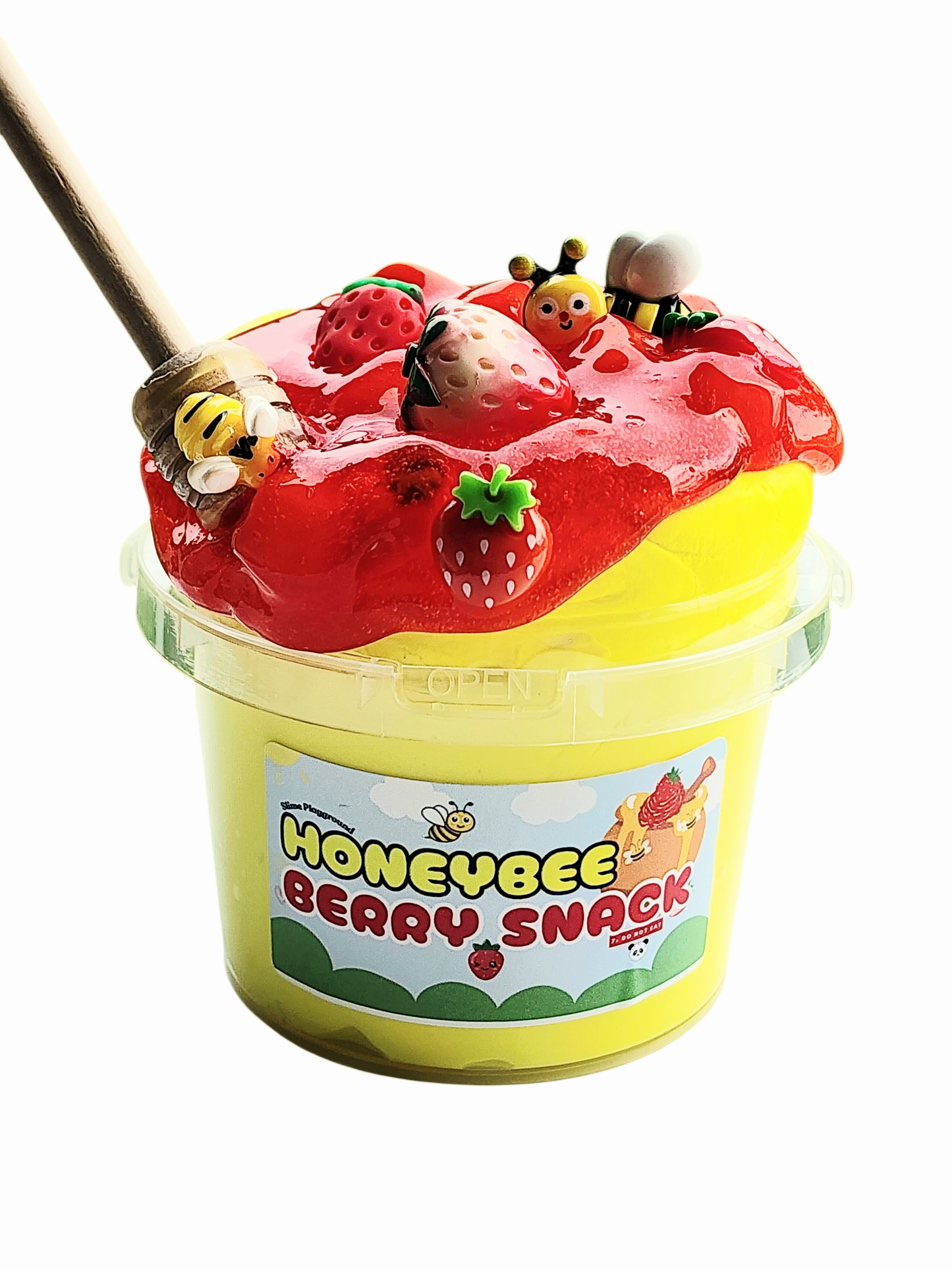 Honeybee Berry Snack Bucket