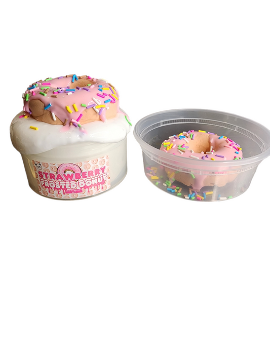 Strawberry Frosted Donut