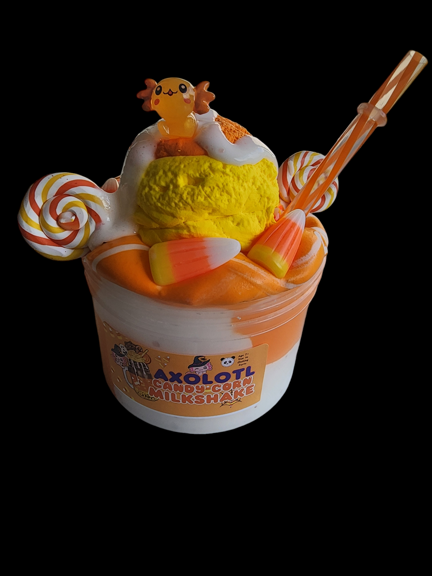 Axolotl Candy Corn Milkshake