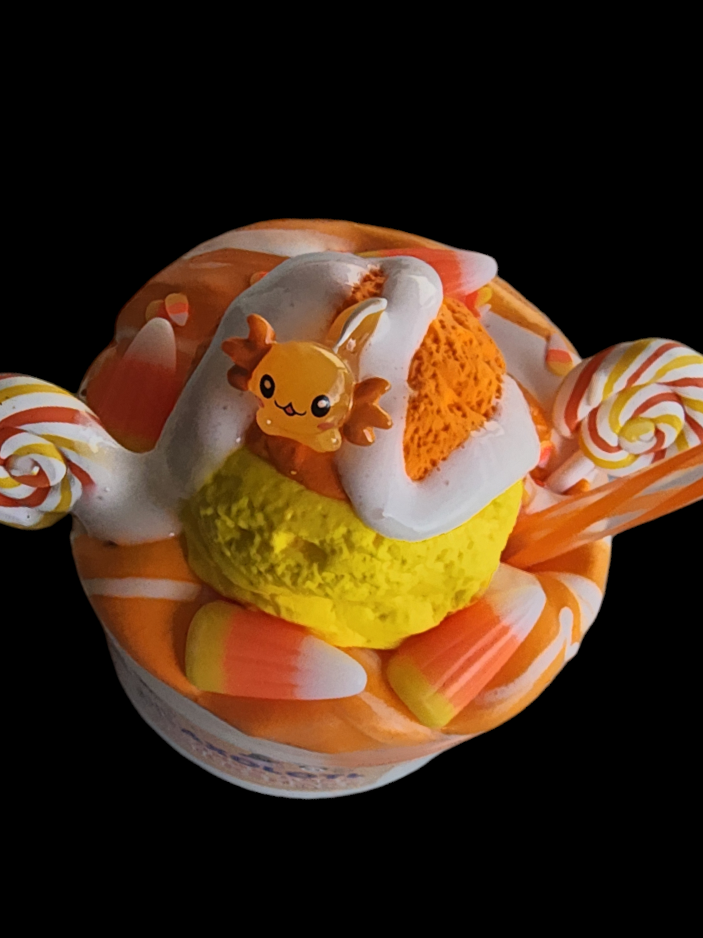 Axolotl Candy Corn Milkshake