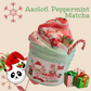 Axolotl Peppermint Matcha - Christmas