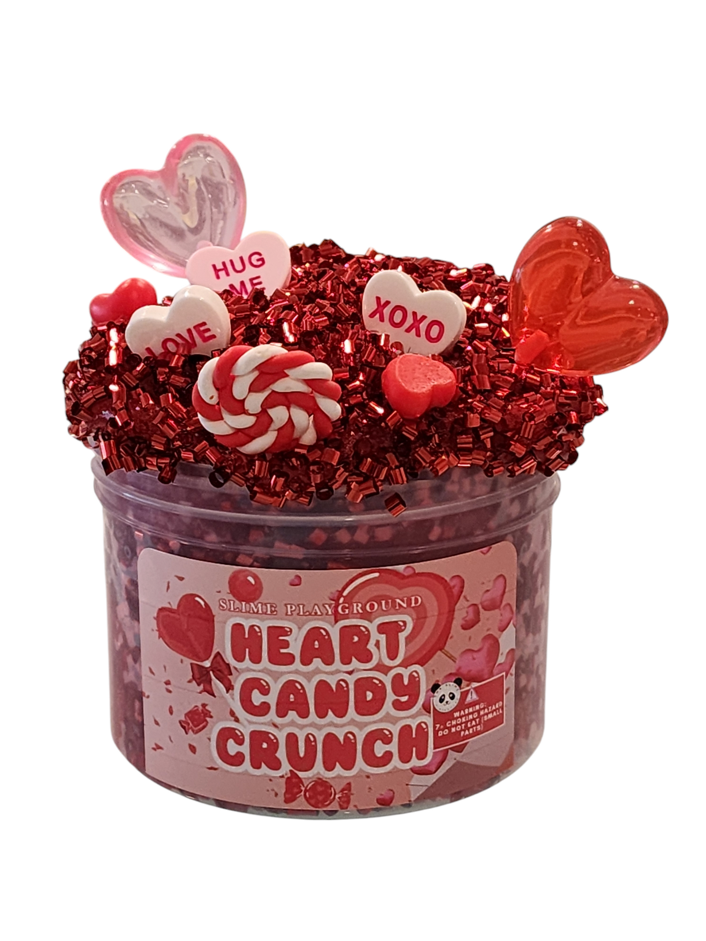 Heart Candy Crunch Slime