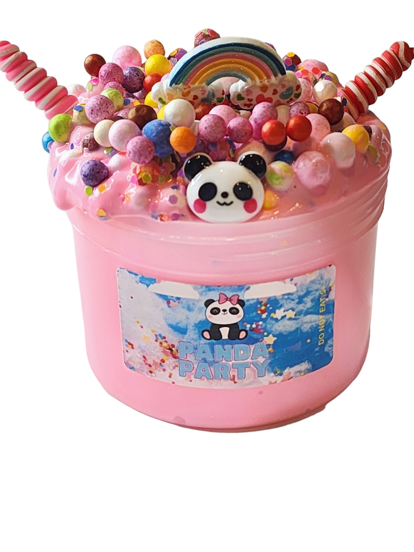 Panda Party Butter Slime