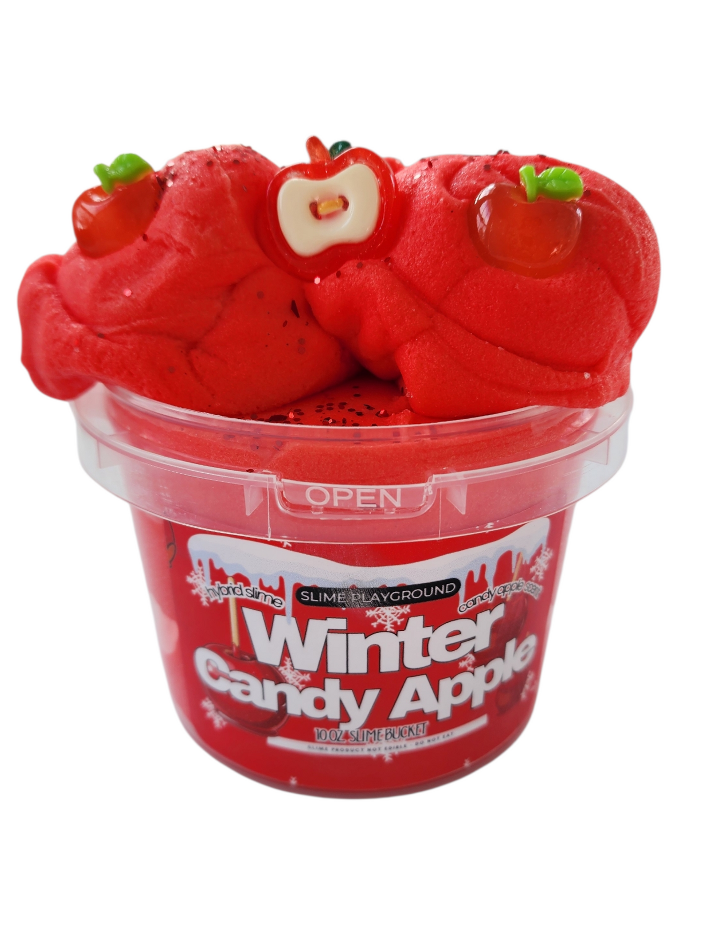 Winter Candy Apple Fluff Bucket