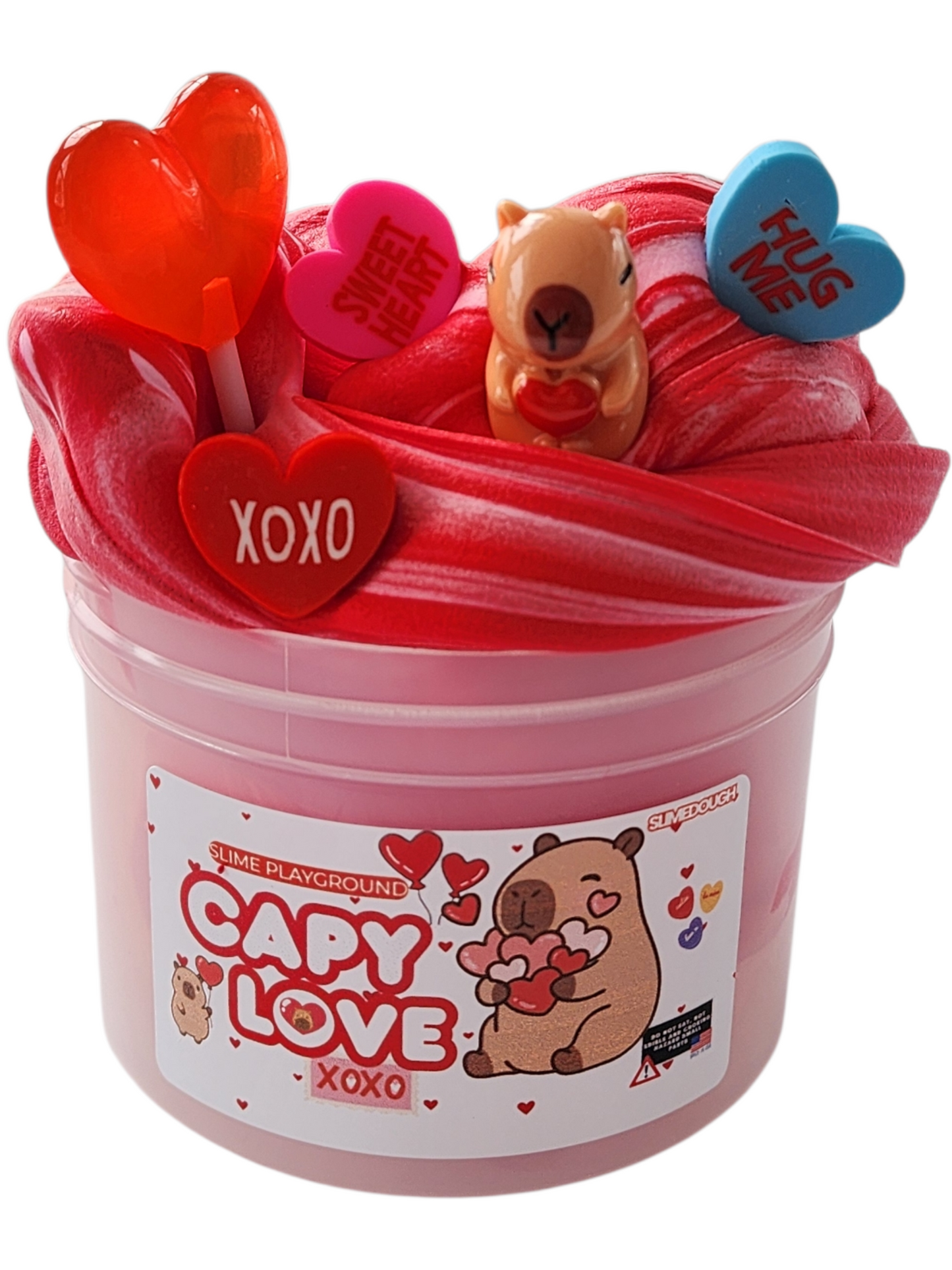 Valentine's Day Slime Bundle 3 8 oz