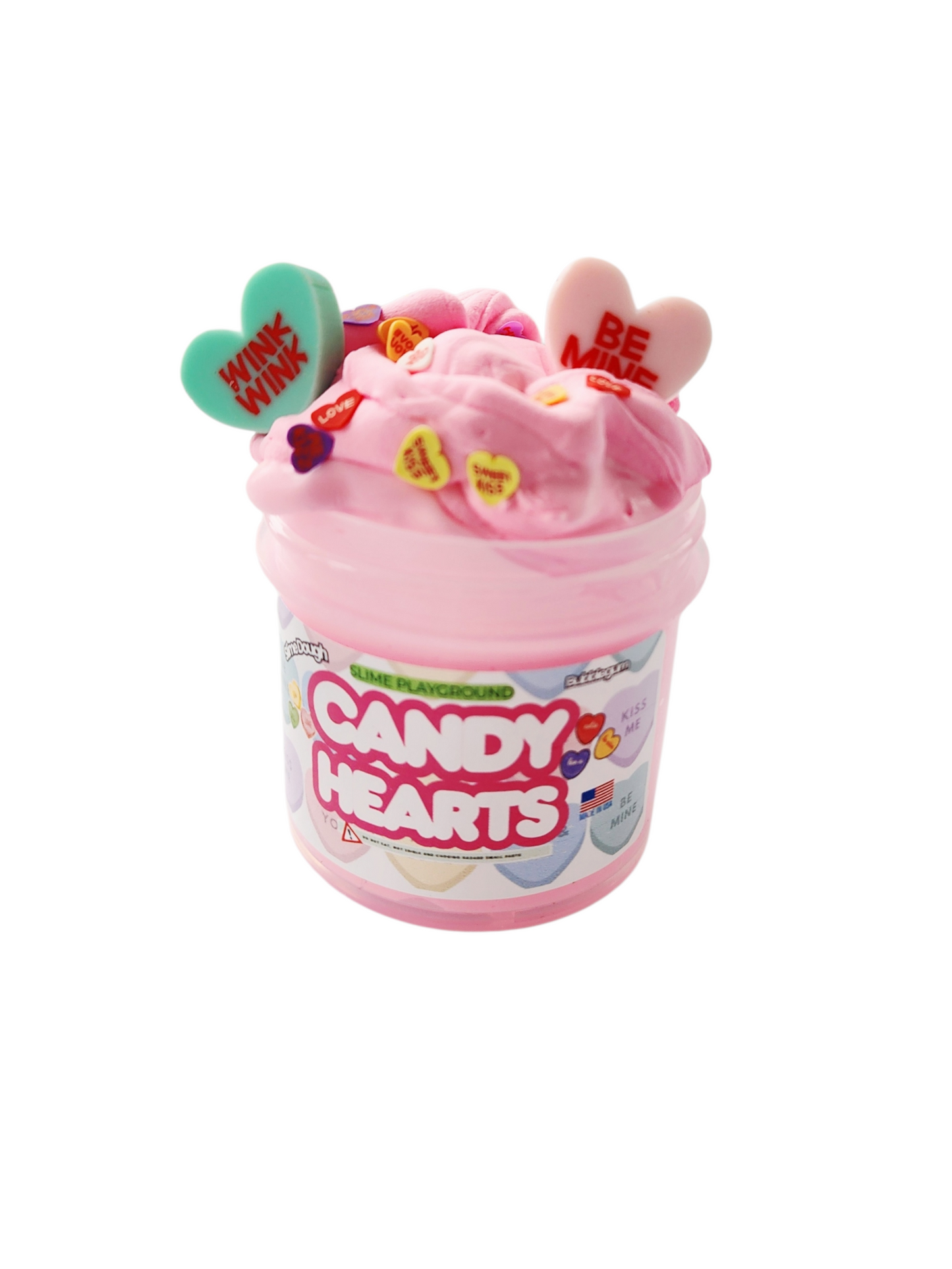 Valentine's Day Slime Bundle 4 3 oz