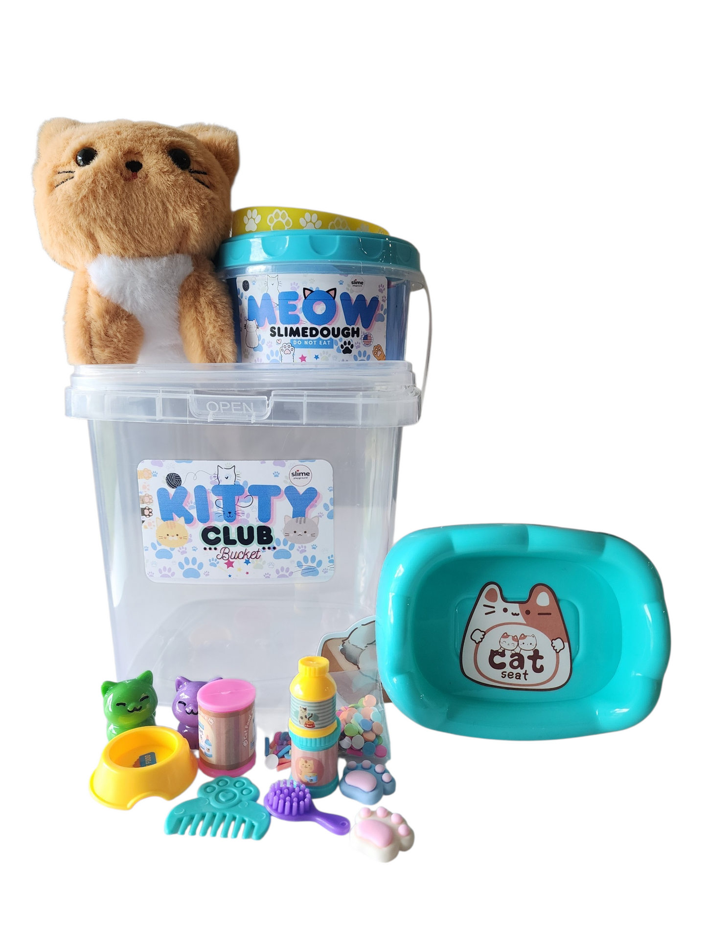 Kitty Club Play Bucket