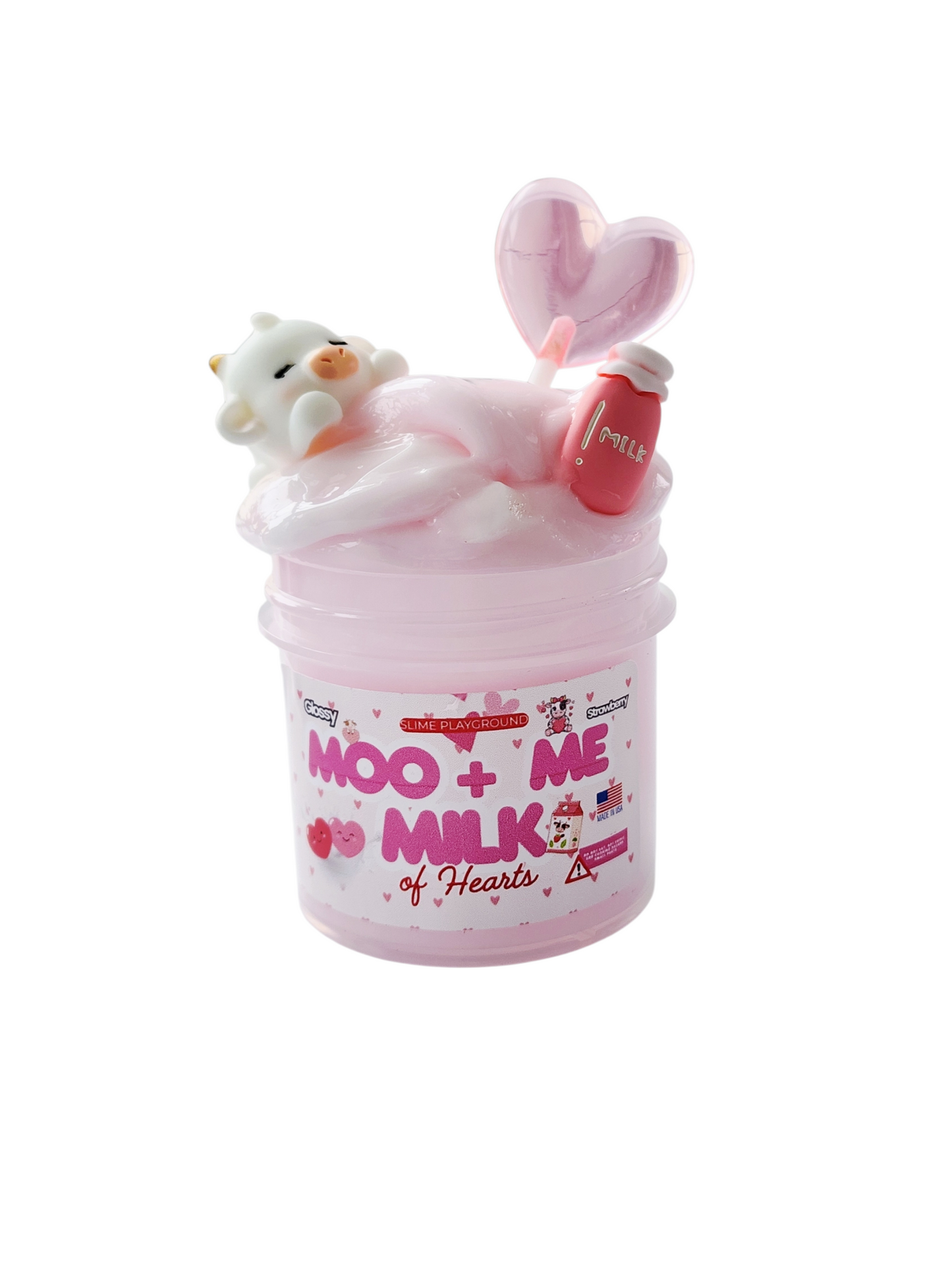 Valentine's Day Slime Bundle 4 3 oz
