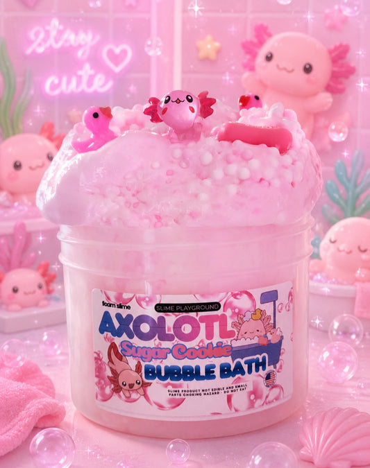 Axolotl Sugar Cookie Bubblebath