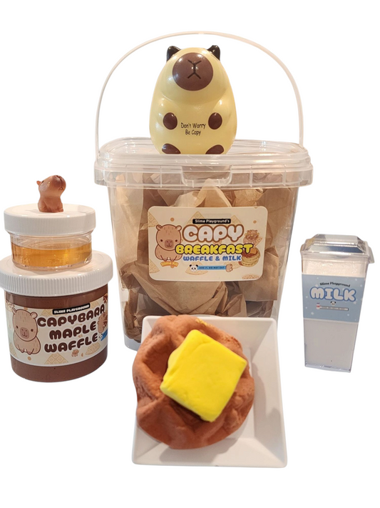Capybara Waffle Breakfast Kit